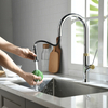 Mezclador de cocina de ducha extraíble de grifo de agua de latón multifuncional hecho en China