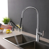 Elegante gran oferta personalizable de fábrica para grifo de lavado de cocina extraíble con agua