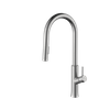 Grifo monomando flexible para cocina con rociador extraíble