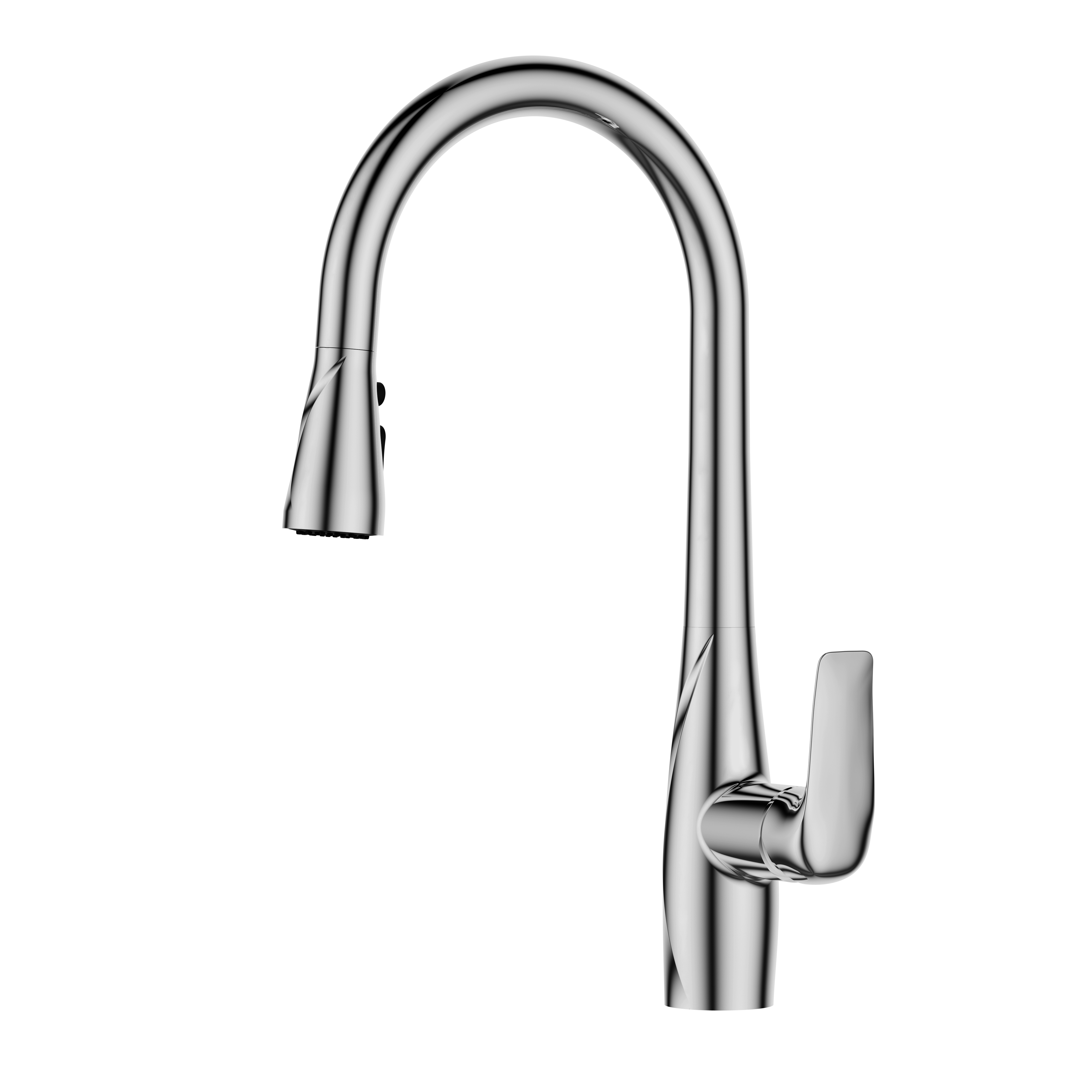 Grifo de cocina extraíble de material de latón de nuevo diseño 