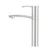 Grifo de lavabo de nuevo diseño, níquel cepillado